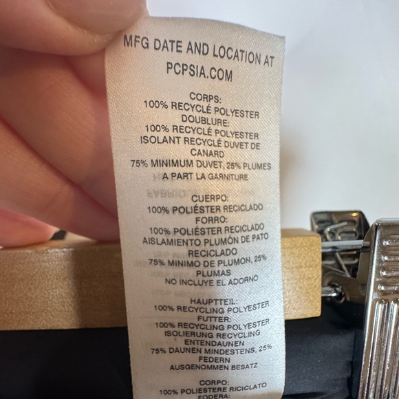 Patagonia Down With It Parka Black Women’s Medium | Style 28441FA19 - Picture 13 of 16